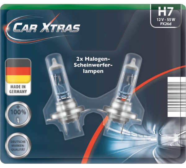 Aldi / CarXTRAS H7 Halogen-Scheinwerferlampen im Test: 1,1 sehr gut