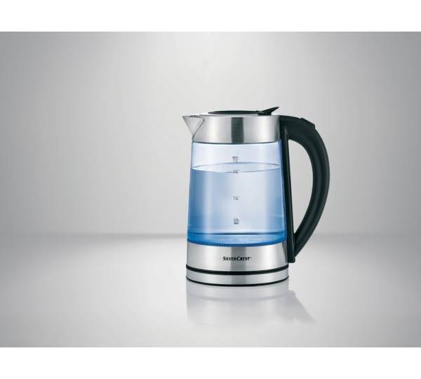 Silvercrest / Wasserkocher Wasserkochen Liter) Lidl (1,7 Farbspiel Buntes beim |