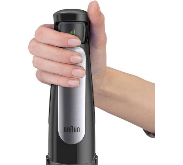  Braun MultiQuick 7 MQ 7000X Stabmixer - Pürierstab mit  abnehmbarem edelstahl Mixfuß mit ActiveBlade Technologie, schwarz &  Küchenmaschinen Aufsatz MQ 70 - Stabmixer Zubehör, 1,5 l, schwarz