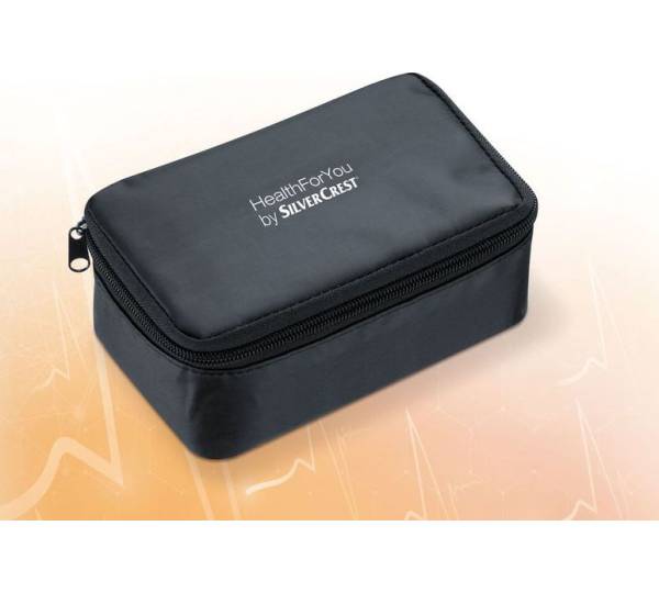 Lidl / Silvercrest Oberarm-Blutdruckmessgerät SBM69 Blutdruck Bluetooth Kann und 