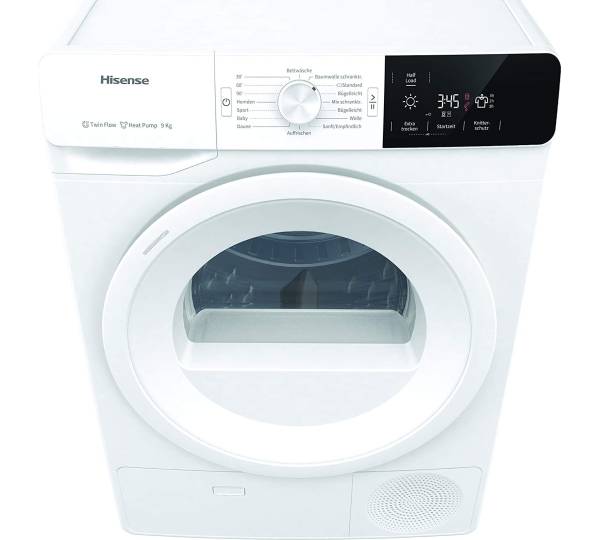 SÈCHE LINGE POMPE À CHALEUR DHGE901, Hisense