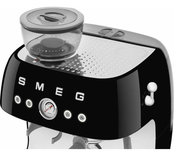 funktional | und mit Stylisch (EGF03) Smeg Espressomaschine Kaffeemühle