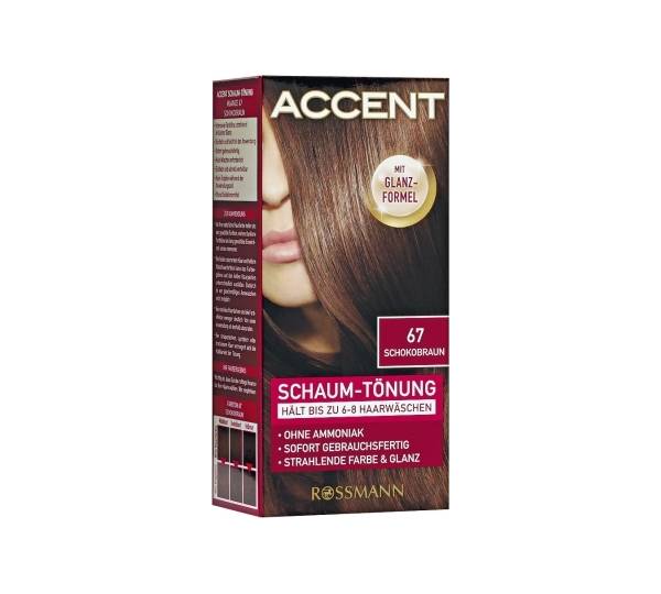 Rossmann Accent Schaum Tonung Schokobraun 67 Test Testberichte De