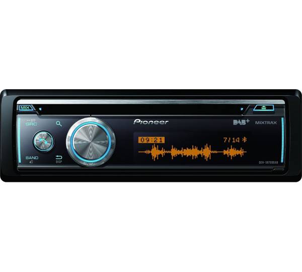 Pioneer MVH-130DAB MP3-Autoradio DAB USB AUX-IN inkl. DAB-Antenne
