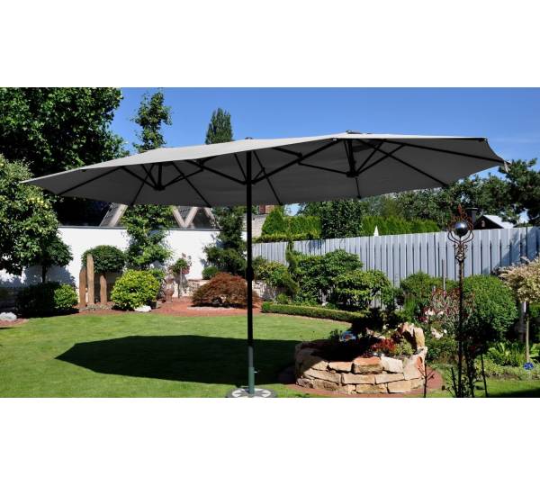 2,0 gut Stabile Oval-Schirm: Leco | großen Gartentisch für Alternative den