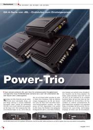 CAR & HIFI: Power-Trio (Ausgabe: 2/2014 (März/April))