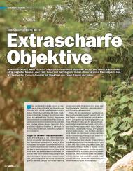 DigitalPHOTO: Extrascharfe Objektive (Ausgabe: 4)