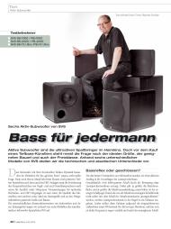 Heimkino: Bass für jedermann (Ausgabe: 4-5/2014)