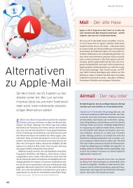 Macwelt: Alternativen zu Apple-Mail (Ausgabe: 4)