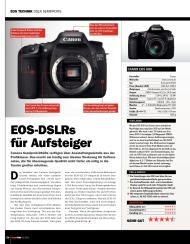 CanonFoto: EOS-DSLRs für Aufsteiger (Ausgabe: 1/2013 (Dezember-Februar))