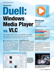 PC Magazin/PCgo: Windows Media Player vs. VLC (Ausgabe: 4)