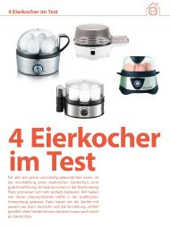 Technik zu Hause.de: 4 Eierkocher im Test (Vergleichstest)