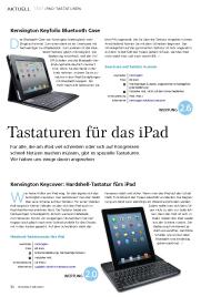 iPadWelt: Tastaturen für das iPad (Ausgabe: 6/2013 (November/Dezember))