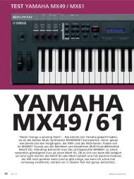 OKEY: Yamaha MX49/61 (Ausgabe: Nr. 112 (Mai/Juni 2013))