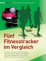 AndroidWelt: Fünf Fitnesstracker im Vergleich (Ausgabe: 3)