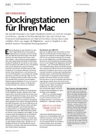 MAC LIFE: Dockingstationen für Ihren Mac (Ausgabe: 4)