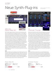 Beat: Neue Synth-Plug-ins (Ausgabe: 8)