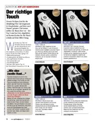 GOLFMAGAZIN: Der richtige Touch (Ausgabe: Nr. 10 (Oktober 2013))