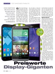 e-media: Preiswerte Display-Giganten (Ausgabe: 15-16/2014)