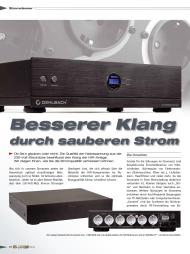 Hifi- & TV-Kabel: Besserer Klang durch sauberen Strom (Ausgabe: 1/2013 (Januar-März 2014))
