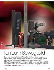 Pictures Magazin: Ton zum Bewegtbild (Ausgabe: 7/2013 (Juli))