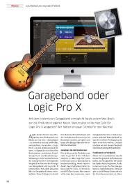Macwelt: Garageband oder Logic Pro X (Ausgabe: 9)