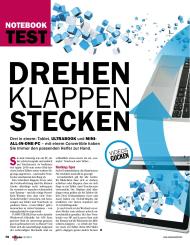 Computer Bild: Drehen, klappen, stecken (Ausgabe: 20)