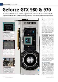 PC Games Hardware: Geforce GTX 980 & 970 (Ausgabe: 11)