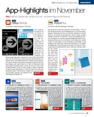 SFT-Magazin: App-Highlights im November (Ausgabe: 11)