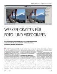 HomeElectronics: Werkzeugkasten für Foto- und Videografen (Ausgabe: 11-12/2014)