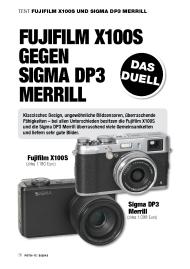 FOTOHITS: Fujifilm X100S gegen Sigma DP3 Merrill (Ausgabe: 5)