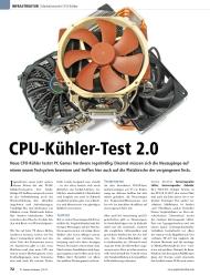 PC Games Hardware: CPU-Kühler-Test 2.0 (Ausgabe: 12)