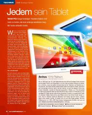 SFT-Magazin: Jedem sein Tablet (Ausgabe: 1)