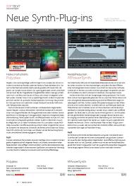 Beat: Neue Synth-Plug-ins (Ausgabe: 2)