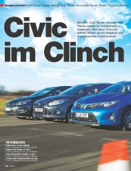 auto motor und sport: Civic im Clinch (Ausgabe: 6)