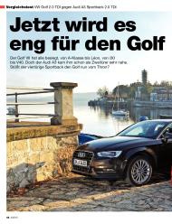 auto motor und sport: Jetzt wird es eng für den Golf (Ausgabe: 4)