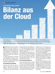 PC Magazin/PCgo: Bilanz aus der Cloud (Ausgabe: 4)