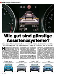 auto motor und sport: Wie gut sind günstige Assistenzsysteme? (Ausgabe: 4)