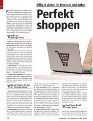 Computer - Das Magazin für die Praxis: Perfekt shoppen (Ausgabe: 1)