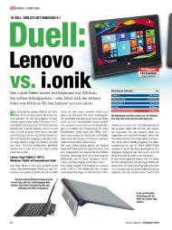 PC Magazin/PCgo: Duell: Lenovo vs. i.onik (Ausgabe: 5)