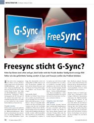 PC Games Hardware: Freesync sticht G-Sync? (Ausgabe: 5)