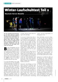 RUNNING: Winter-Laufschuhtest Teil 2 (Ausgabe: 2)