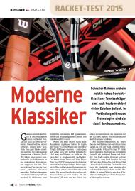 Deutsche Tennis Zeitung: Moderne Klassiker (Ausgabe: 12/2014-1/2015)