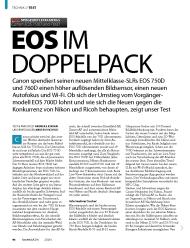 fotoMAGAZIN: EOS im Doppelpack (Ausgabe: 7)