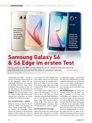 AndroidWelt: Samsung Galaxy S6 & S6 Edge im ersten Test (Ausgabe: 3)
