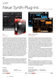 Beat: Neue Synth-Plug-ins (Ausgabe: 8)