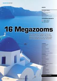 ColorFoto: 16 Megazooms (Ausgabe: 9)