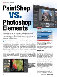 PC Magazin/PCgo: PaintShop vs. Photoshop Elements (Ausgabe: 10)