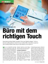 PC Magazin/PCgo: Büro mit dem richtigen Touch (Ausgabe: 10)