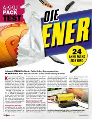 Computer Bild: Die Energie-Riegel (Ausgabe: 21)